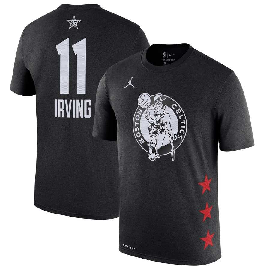 Celtics 11 Kyrie Irving Black 2019 NBA All Star Game Men's T Shirt,We sell and wholesale Celtics 11 Kyrie Irving Black 2019 NBA All Star Game Men's T Shirt on line form chian!